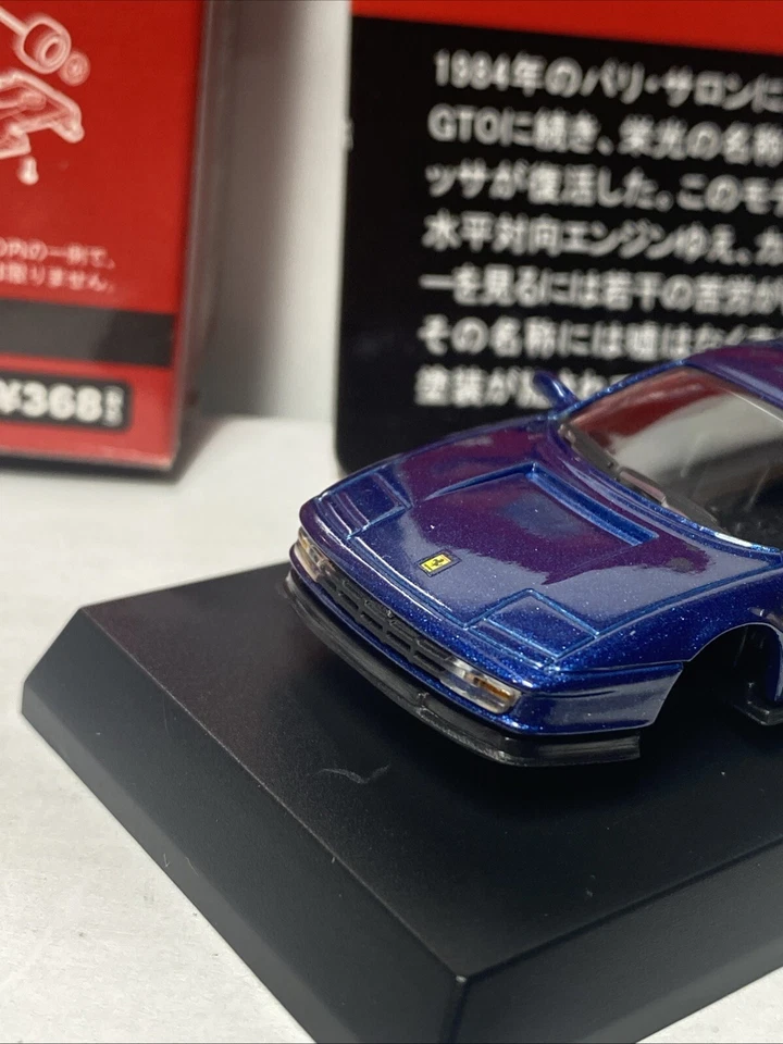 KYOSHO 1/64 🇨🇵 Ferrari Testarossa de 1984 Collection 2 Kit import Japon 🇯🇵 - Photo 2/4