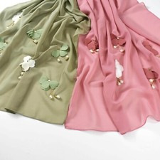 175 70cm Soft Scarf Hijab Muslim Women Chiffon Long Headscarf Wrap Shawl Turban