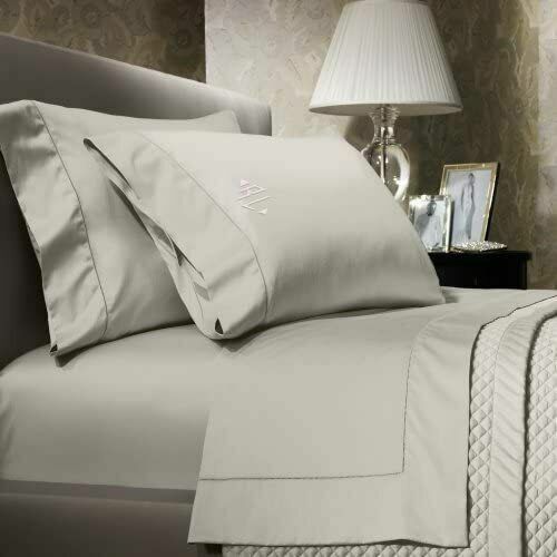 Ralph Lauren RL 624 Sateen Flat Sheet, Queen - Vintage Silver