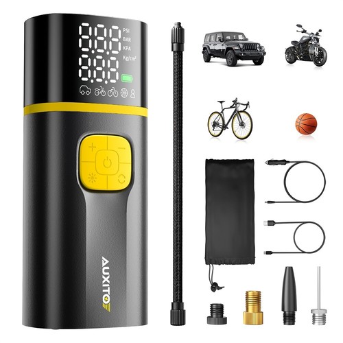 150 PSI Air Compressor Tire Inflator Fit Car Moto Bike Tires Air Pump Portable H - Picture 16 of 20