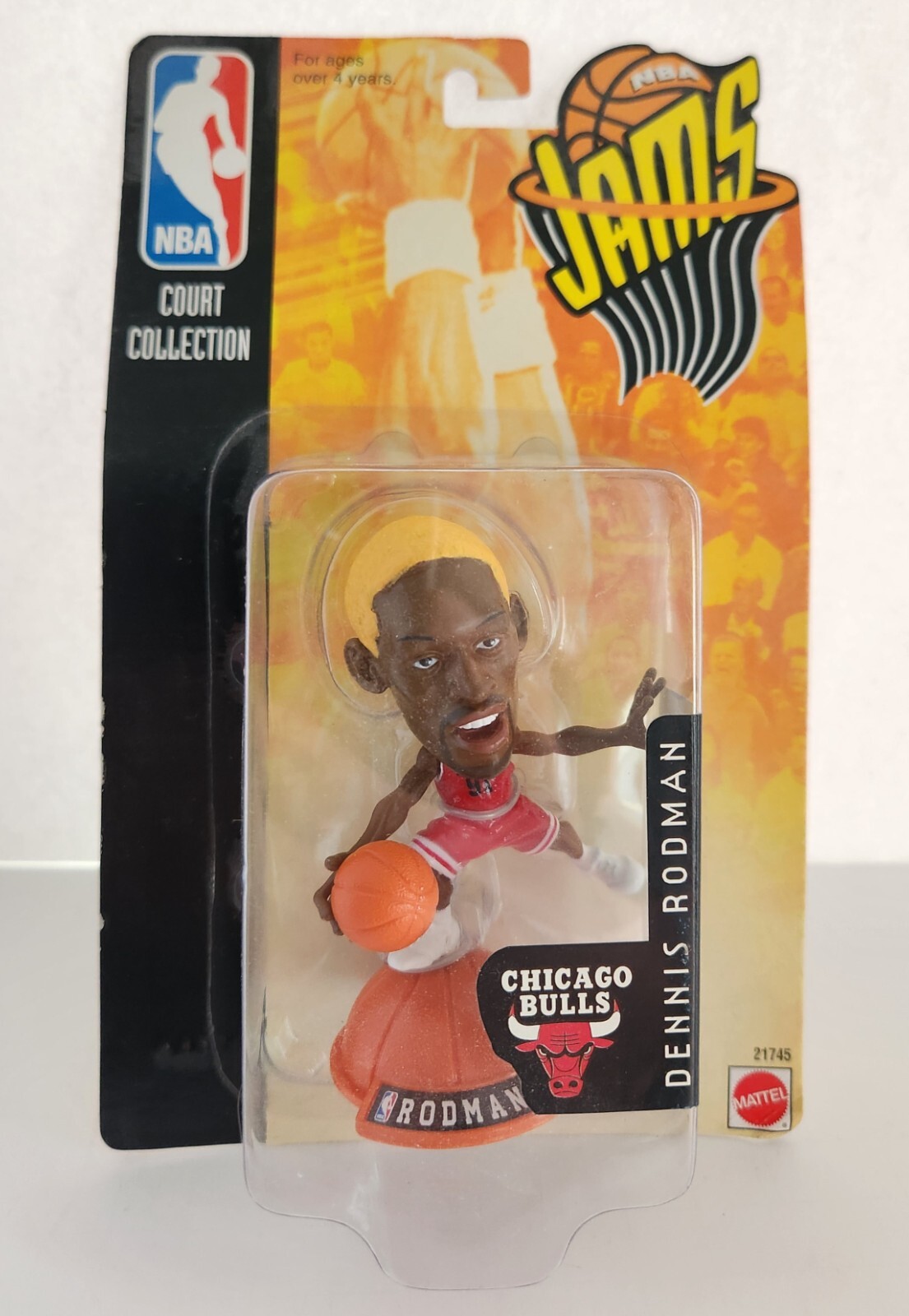 Dennis Rodman 1998 Mattel NBA Jams Chicago Bulls Court Collection eBay