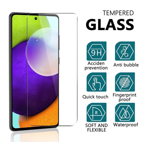 Confezione 2 Proteggi Schermo Vetro Temperato Per Samsung Galaxy A52 A51 A71 A12 A13 5G - Foto 2 di 24