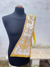 paramenti sacri antichi - pianeta, stola, manipolo, velo, borsa