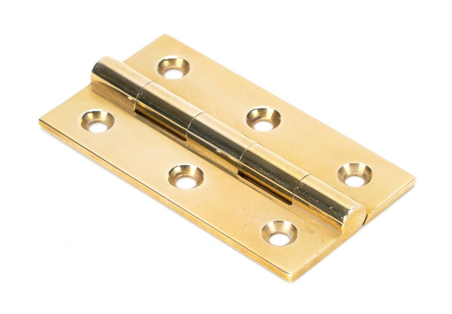 From The Anvil 49924 Polished Brass 2.5"" Butt Hinge (pair)