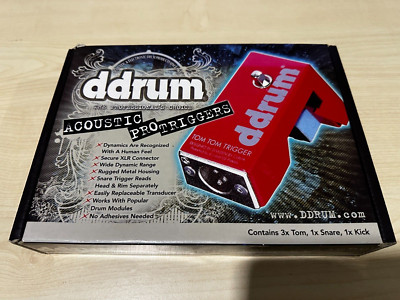 DDrum Pro Acoustic Trigger Kit in box