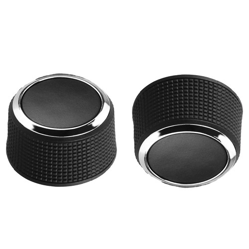 22912547 Rear Radio Volume Control Knob Pair Chrome FOR Buick Cadillac Chevy GMC - Bild 6 von 13