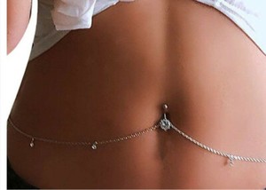 belly body chain