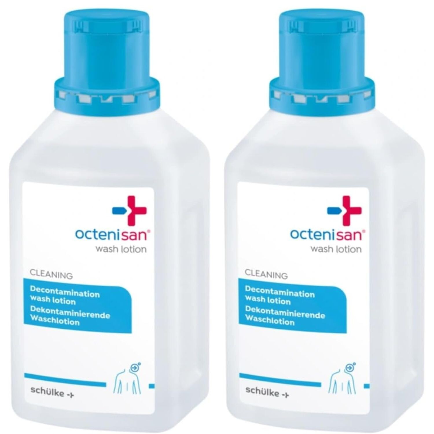 Octenisan Antimikrobielle Waschlotion - 500 ml, 2er Pack