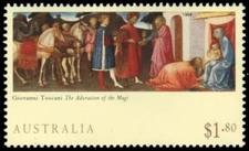 AUSTRALIA 1395 (SG1490) - "Adoration of the Magi" by Toscani (pb77659)