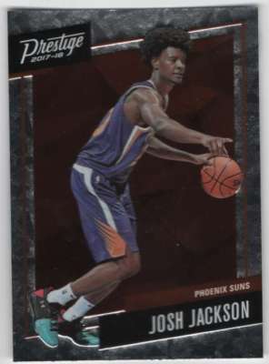 2017-18 Panini Prestige Silver Micro Etch Rookies #4 Josh Jackson Suns 