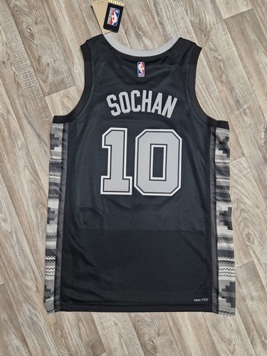 Jeremy Sochan San Antonio Spurs Jersey Size Large - Picture 3 of 4