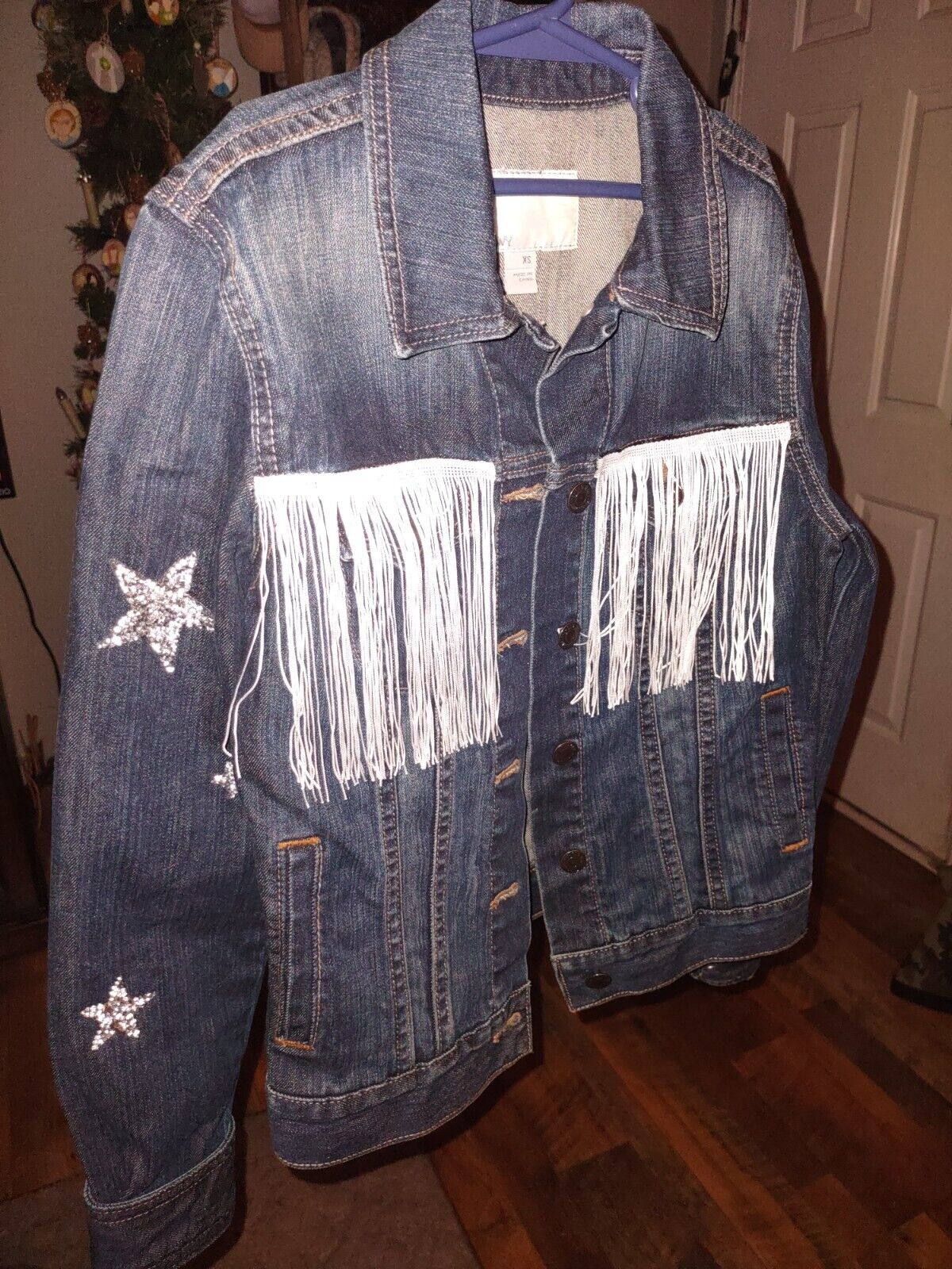 Dallas Cowboys Customized old navy denim jacket - image 1