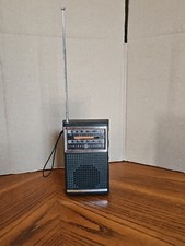 Radio Transistor GE 7-2500A Pocket AM FM Travel General Electric