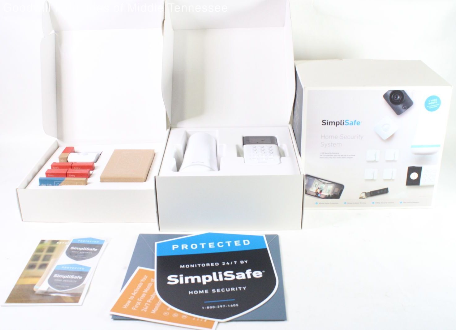 SimpliSafe HSK101 Home Security System Kit with HD Camera HSK101