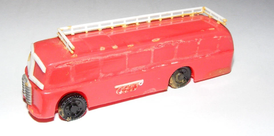 1:120 TT ? unverglastes Plastik Modellauto IKARUS BUS der frühen 60' Jahre - Bild 3 von 4