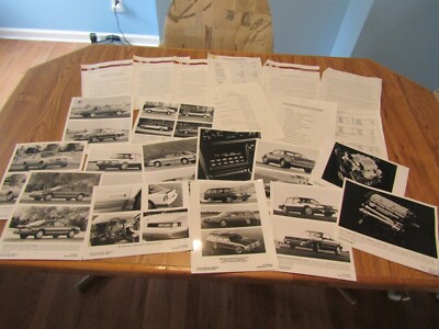 1988 OLDSMOBILE FIRENZA CUTLASS CALAIS CIERA 88 98 TORONADO Press Kit W PHOTOS