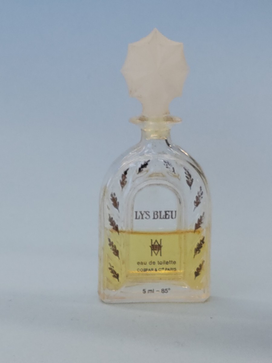 【新品未使用】Lys Bleu eau de toilette 50ml 激レア Vintage Lys Bleu Cospar Paris EDT 5 ml / 0.17 Mini Miniature