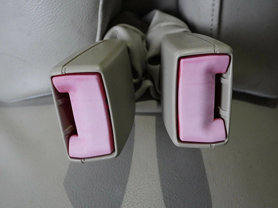 2000 Jaguar Xk8 Seat Leather Bucket Cushion Upper Lower W Buckle Rear Oem Foto 2 de 4