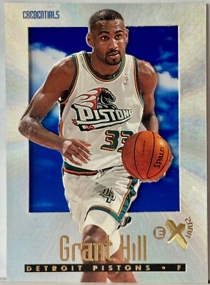1996 EX-2000 Essential Credentials #19 Grant Hill 419/499