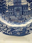 Wedgwood "Independence Hall Bicentennial Plate 7.75" Made In England Blue White — photo 8