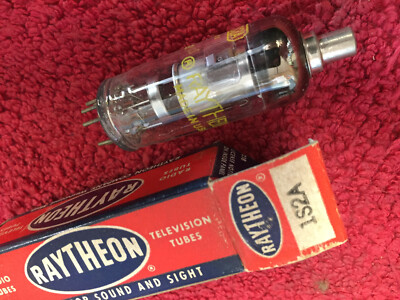 1S2A RAYTHEON VINTAGE TUBE NEW OLD STOCK
