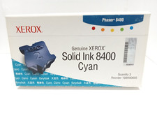 Genuine Xerox Phaser 8400 Cyan Solid Ink 108R00605