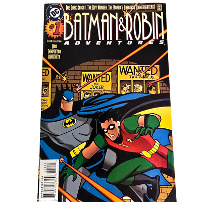 #ad DC Comics Batman amp; Robin Adventures No 1 November 1995 Comic Book Vintage $13.11