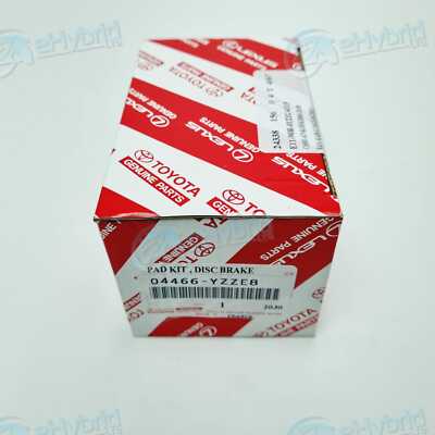 GENUINE TOYOTA RAV4 FRONT & REAR BRAKE PADS PART NO 04466-YZZE8