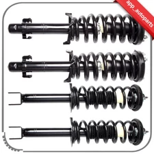 Complete Set Front Rear Shocks Struts w/ Coil Springs For 2008-2012 Honda Accord