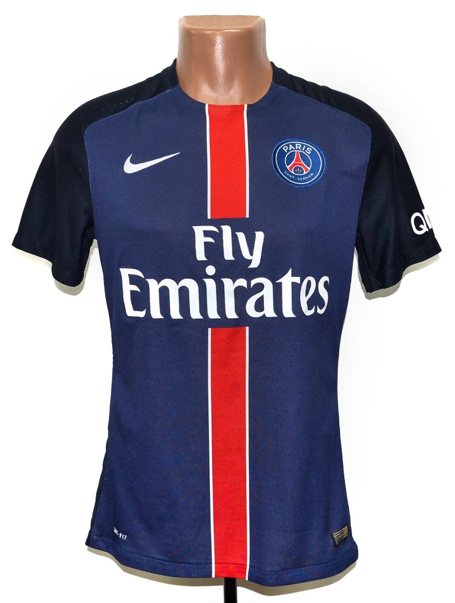 PSG PARIS SAINT GERMAIN 2015/2016 HOME FOOTBALL SHIRT NIKE SIZE S