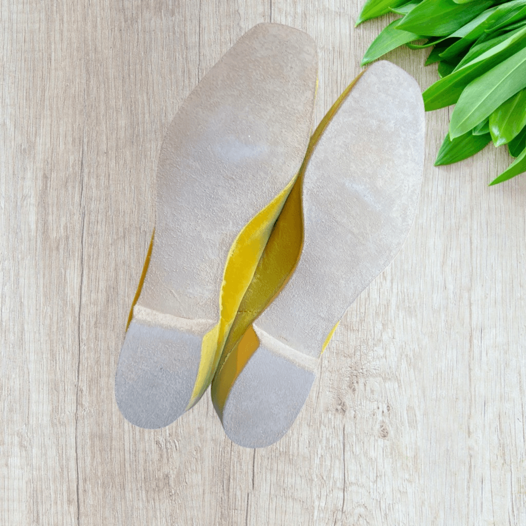 PANTOFOLA D’ORO Pantofole da camera da letto Wellco in pelliccia di velluto dorato taglia 7