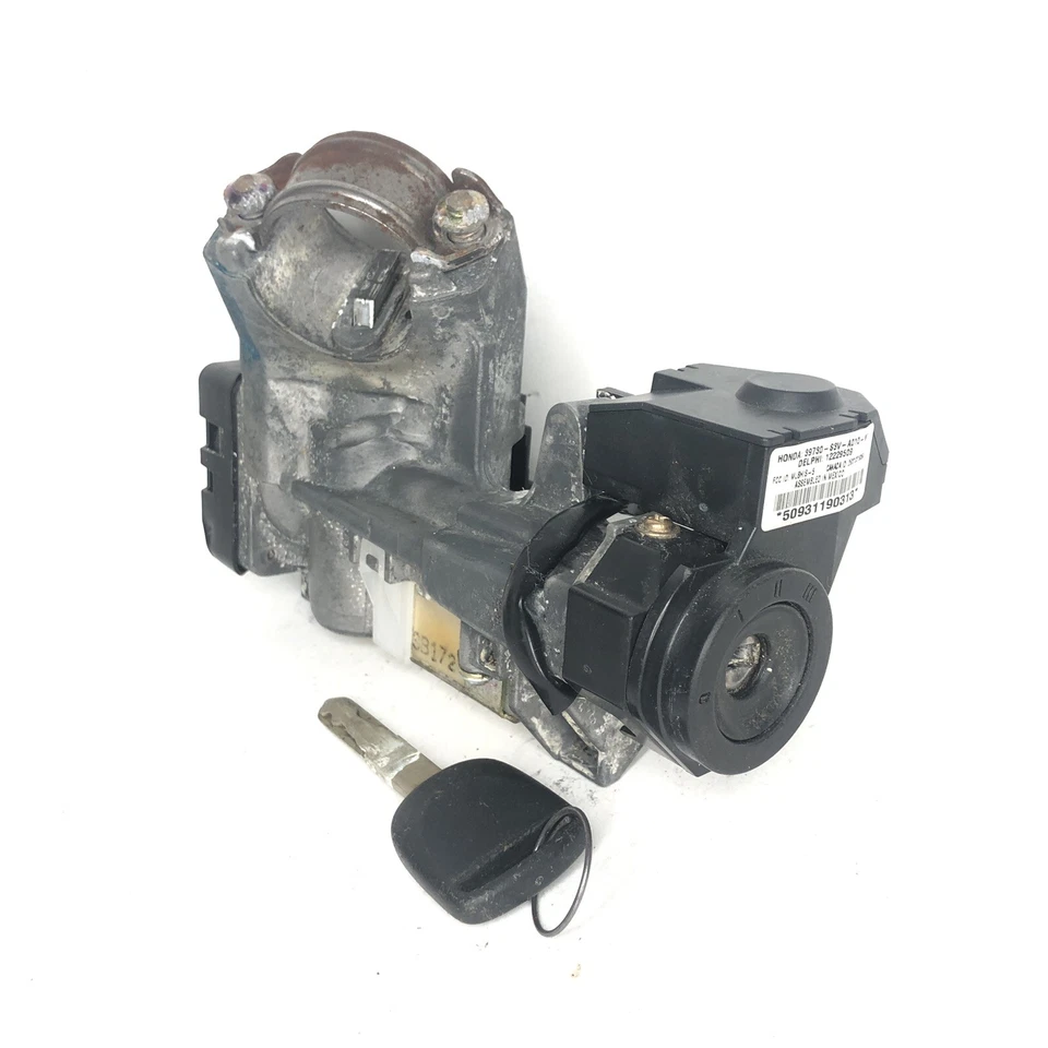 Interruptor cilíndrico de trava de ignição Honda Civic 2003-2005 com chave 39730-S3V-A010-M1 fabricante de equipamento original - Imagem 4 de 4