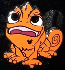 Disney Hidden Mickey Pin - #12545 2014 WDW COLORFUL PASCAL - ORANGE Pin