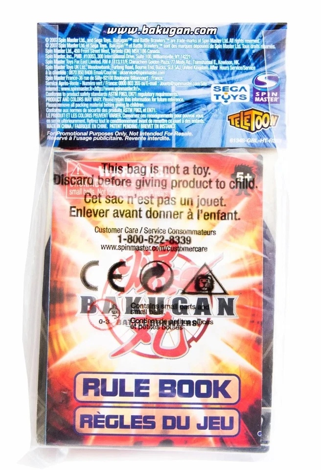 Bakugan B1 STINGLASH Red Pyrus | TOTALMENTE NUEVO Open Core Battle Brawlers  Foto 2 de 4