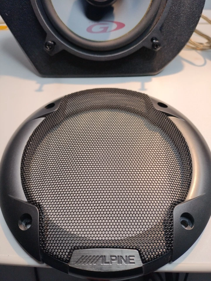 Alpine SPG-13C2 Haut-Parleurs Coaxiales 5,25 " Car Speakers Mounted In Boxes - Image 3 of 4