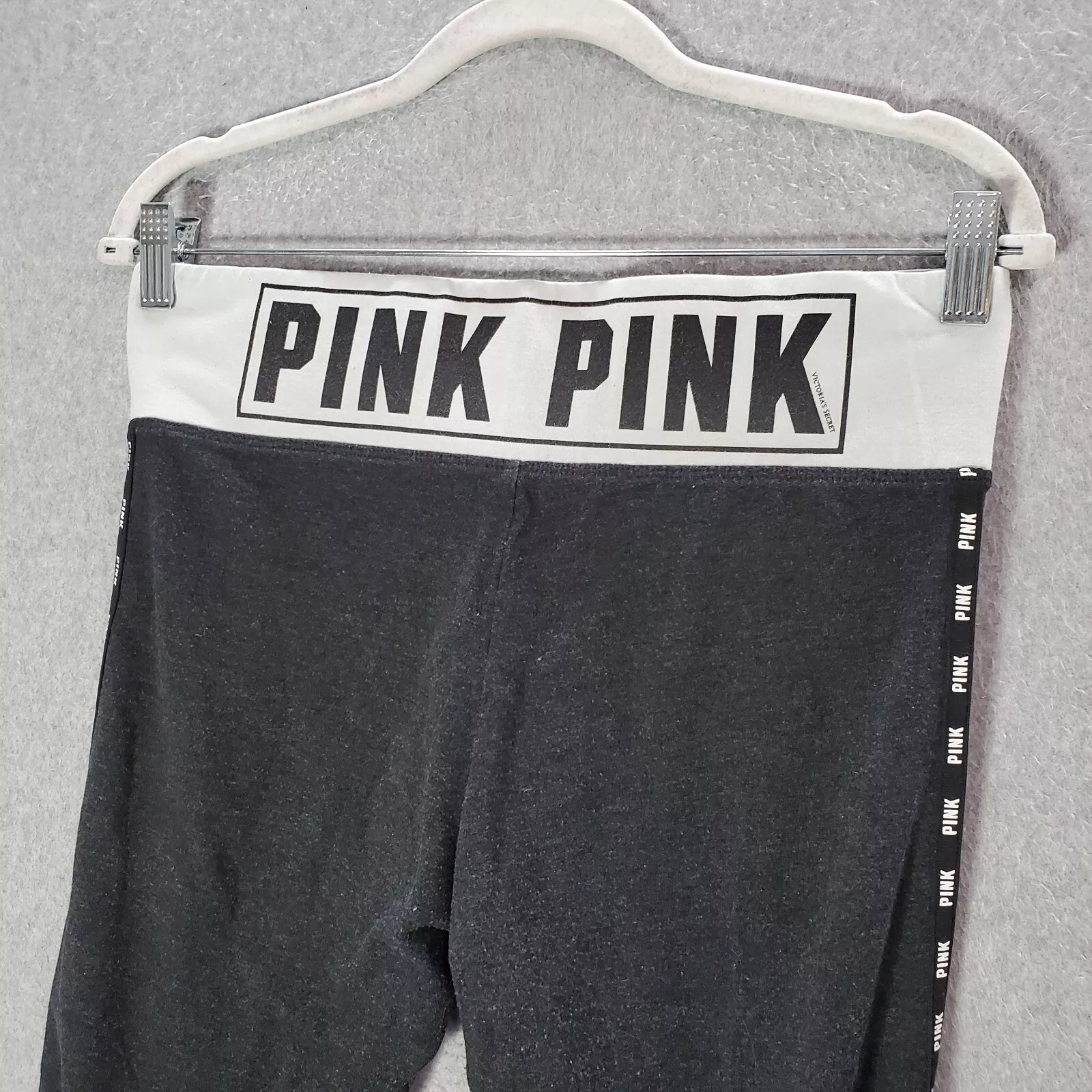 victoria-secret-vs activewear legging logo pinstripe pants