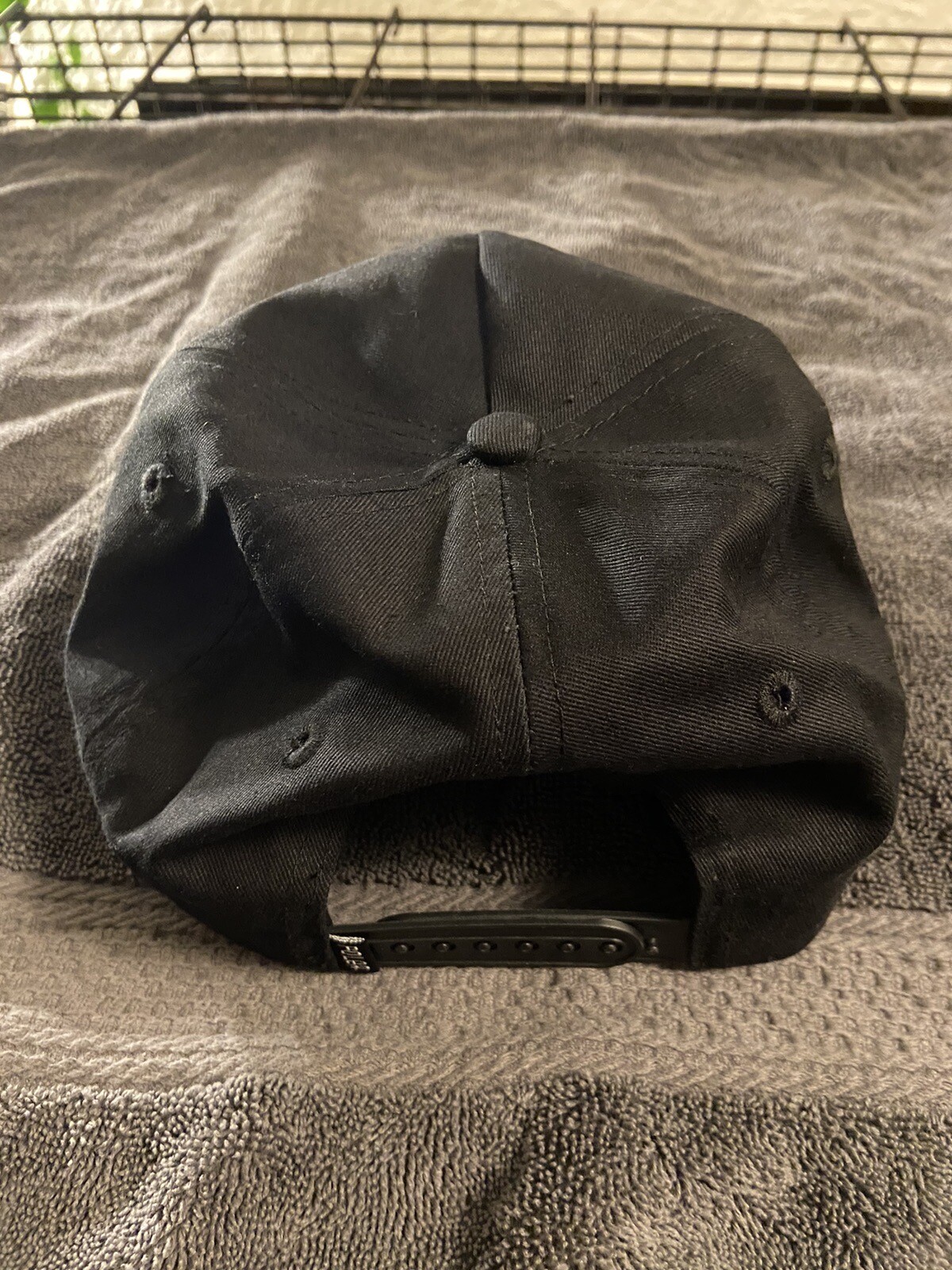 Poler Black Snapback Hat Camp Stuff Skateboard Sn… - image 3