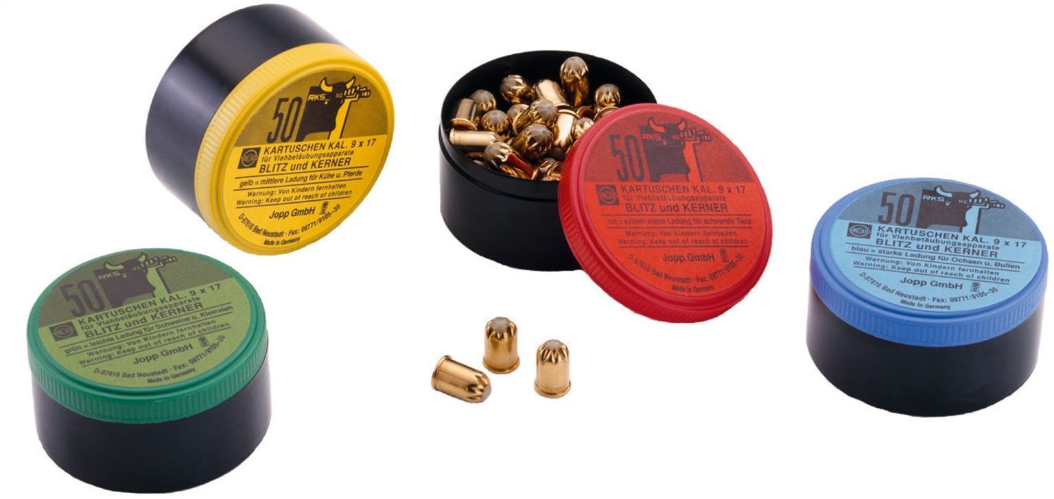 BLITZ KERNER CAPTIVE BOLT PISTOL PACK OF 50 ACTIVATORS ACTIVATOR