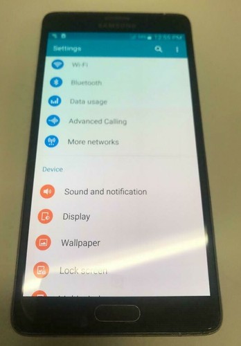 Samsung Galaxy Note4 N910V - 32 GB -Black (Verizon unlocked) -Used Fair - Afbeelding 2 van 4