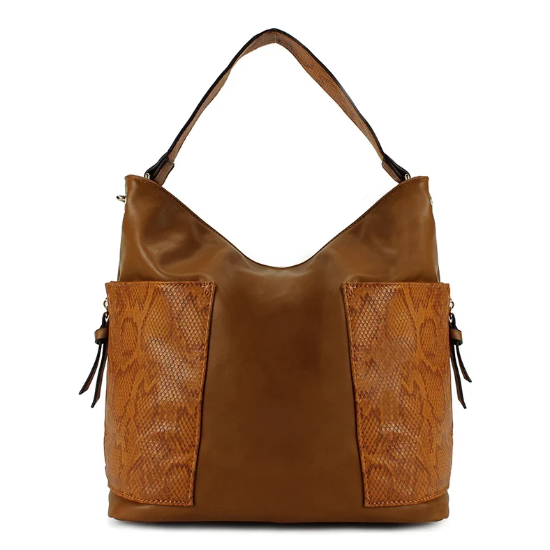 Borsa tote reversibile Eliza extra-large in pelle martellata