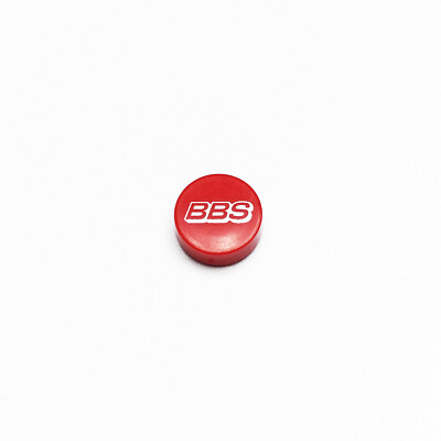 Printing cap for Brick MOC 1:8 1:10 car embed on wheels etc, cap7-Red