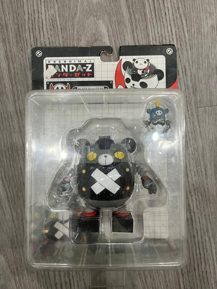 Panda Z Black Ham Gear Roboanimal Shuichi Oshida Designer Toy NEW
