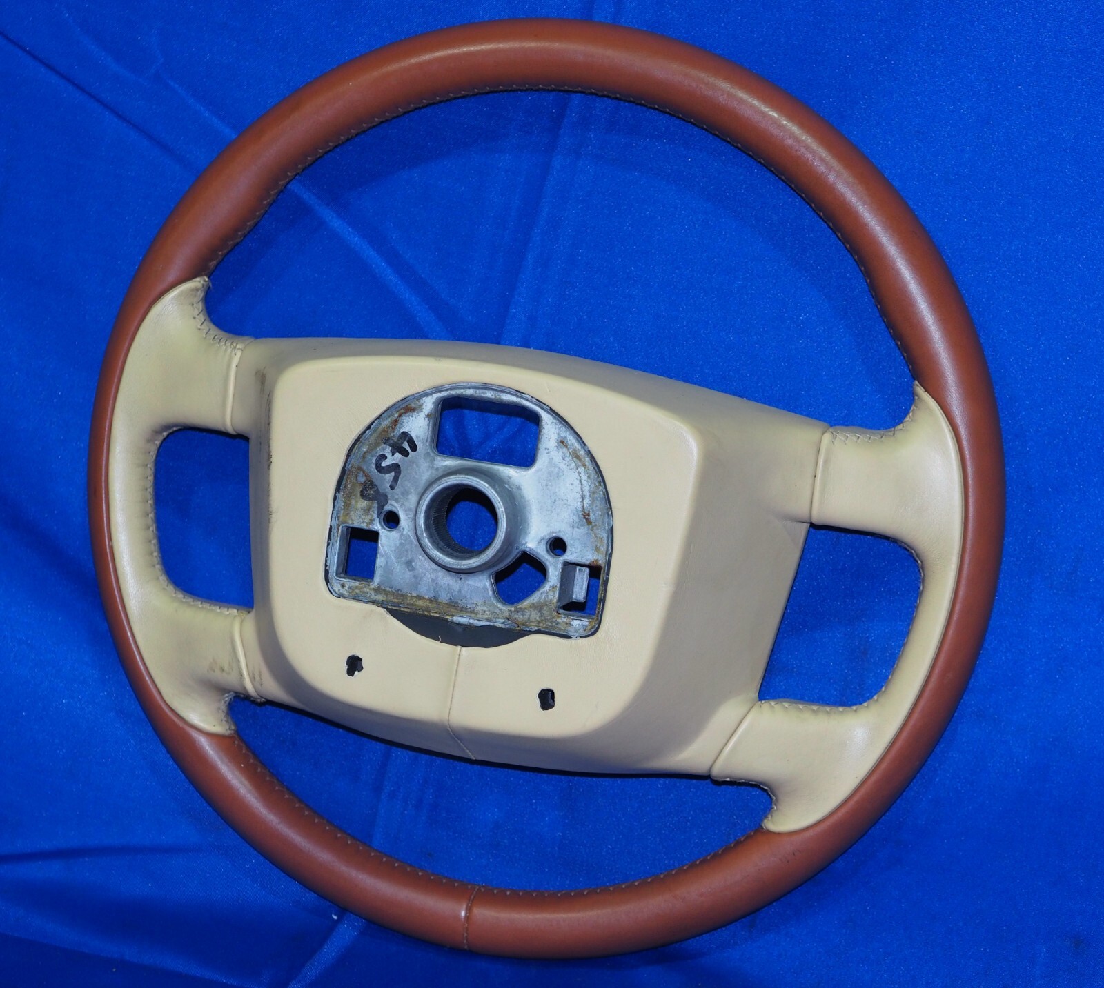 2003-2012 Bentley Flying Spur Continental GT GTC Steering Wheel Cognac & Saffron