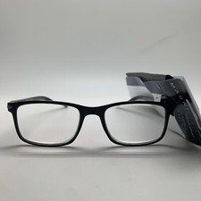 FOSTER GRANT MAGNIVision COLE BLACK 3.25 Readers READING GLASSES