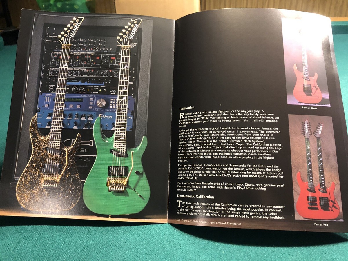 Hamer USA Guitars and Bass 4,5,12, Strings 1995 Ultimate Guitar