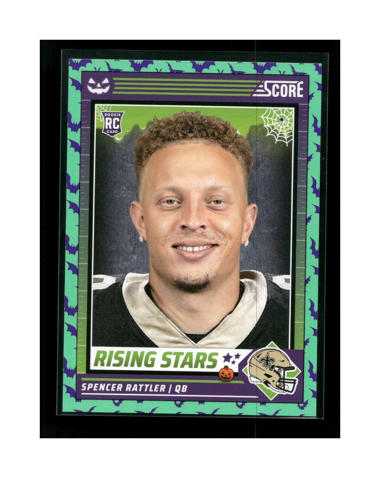 Spencer Rattler trading card