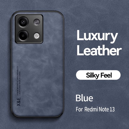 MagSafe Magnetic Leather Case For Xiaomi Redmi Note 13 12 11 Pro 13T Pro Cover - Picture 17 of 17