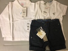 Set Vestiti bambina NUOVI Polo,T-Shirt,Pantalone 100%Cotone 3Anni Marca Bimbus Z