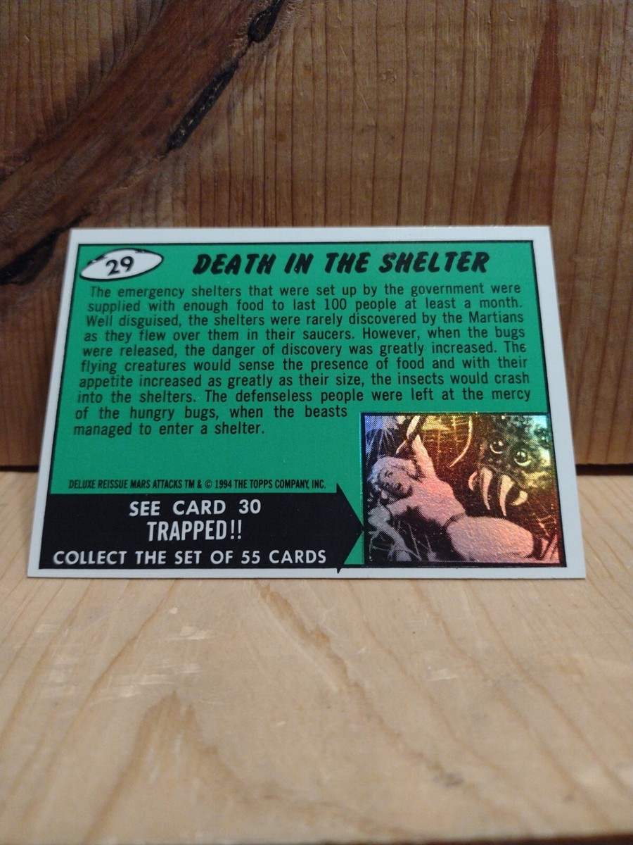 1994 Topps Mars Attacks Card #29 CS1 | eBay