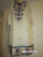 STICHED PARTY DRESS-EMBROIDRD CHIFFON SHIRT DOPATTA- 18-15 